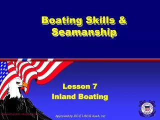Boating Skills &amp; Seamanship