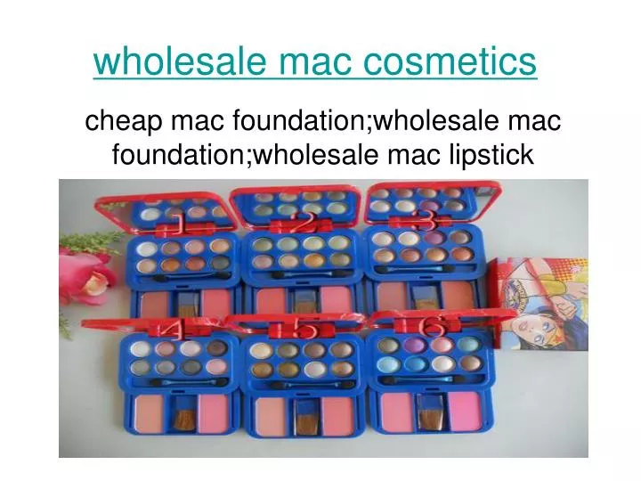wholesale mac cosmetics