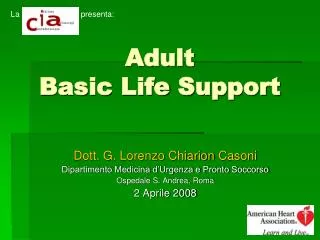 Adult Basic Life Support