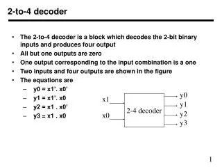 2-to-4 decoder