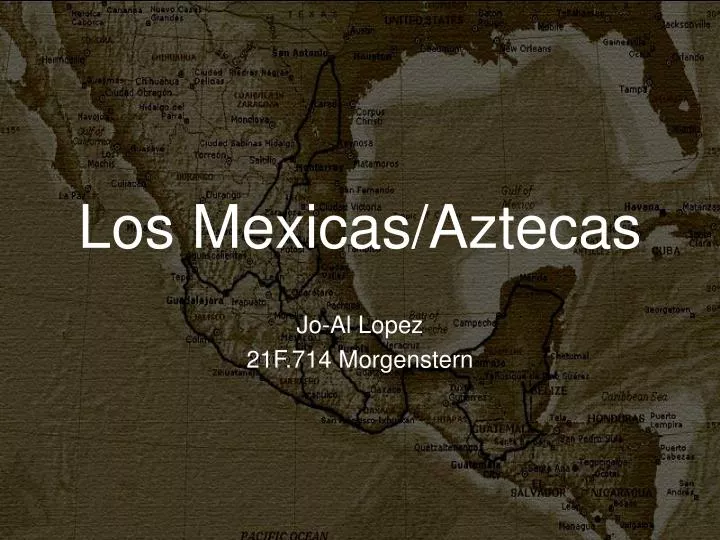 los mexicas aztecas