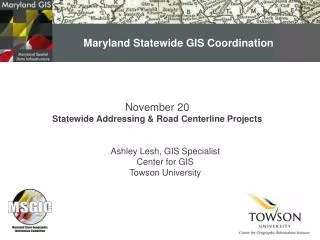 Maryland Statewide GIS Coordination