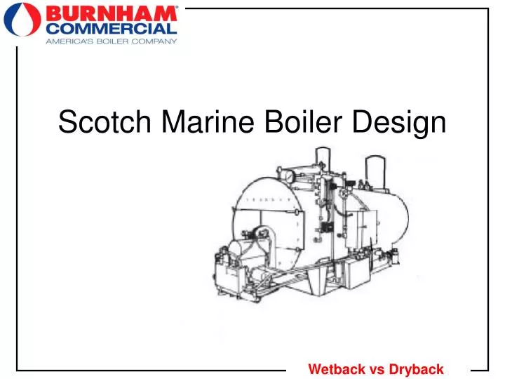 scotch marine boiler design