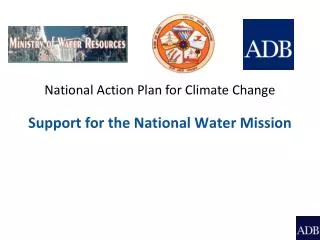 National Action Plan for Climate Change