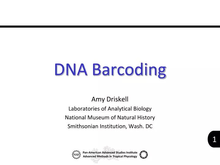 dna barcoding