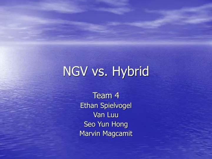 ngv vs hybrid