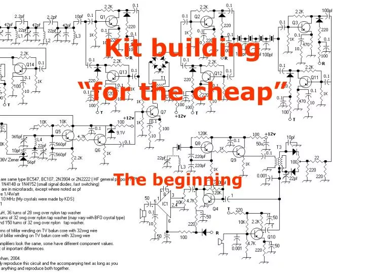 kit building on the cheap