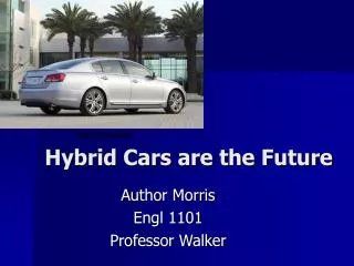 Hybrid Cars are the Future