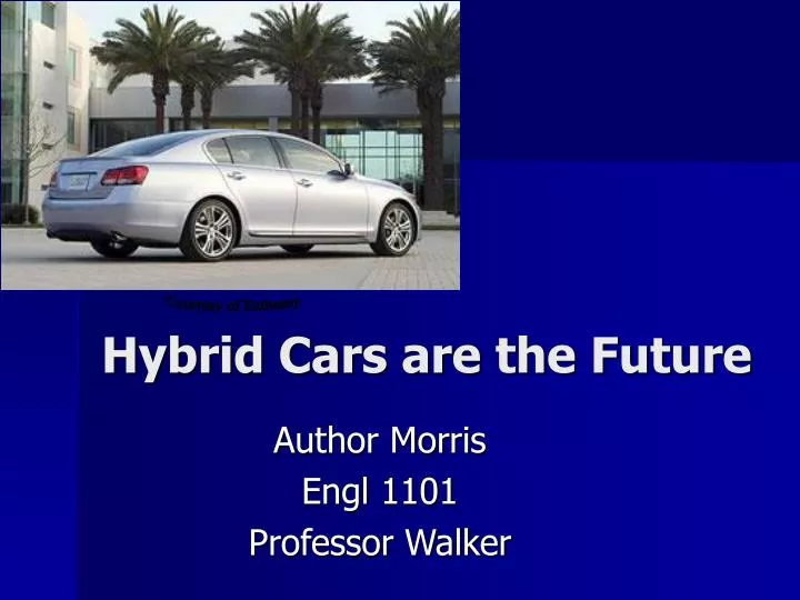 hybrid cars are the future