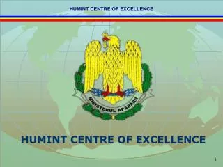 HUMINT CENTRE OF EXCELLENCE