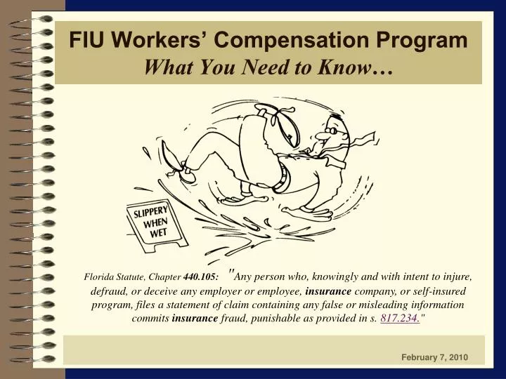 fiu workers compensation program what you need to know