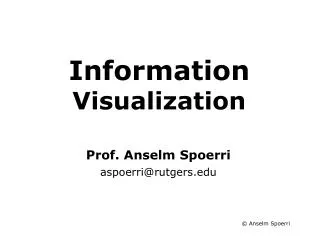 Information Visualization Course