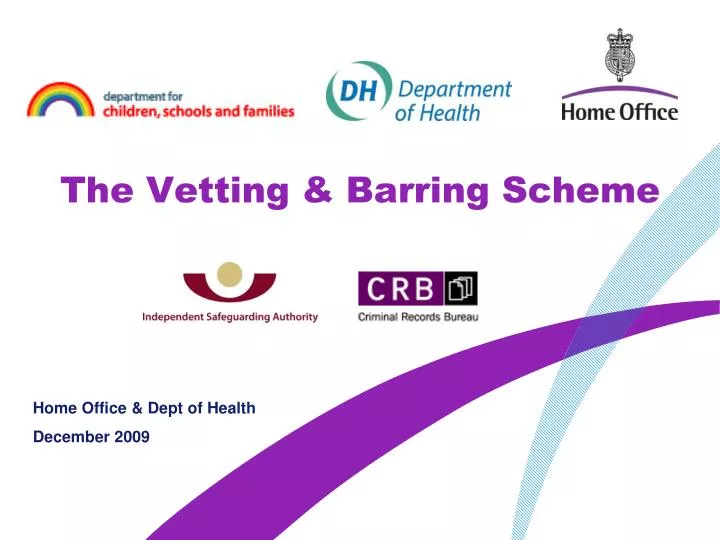 the vetting barring scheme