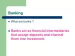 Banking - slide 1