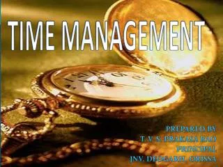 time management