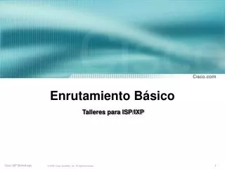 enrutamiento b sico