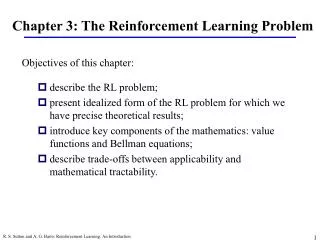 Chapter 3: The Reinforcement Learning Problem