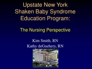 Upstate New York Shaken Baby Syndrome Education Program: The Nursing Perspective