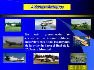 Aviones Antiguos