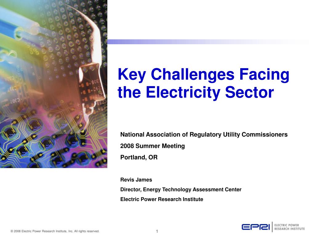 PPT - Challenges and Opportunities in the Electricity Sector: A ...