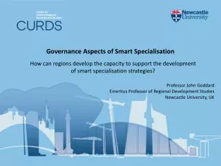 Governance Aspects of Smart Specialisation