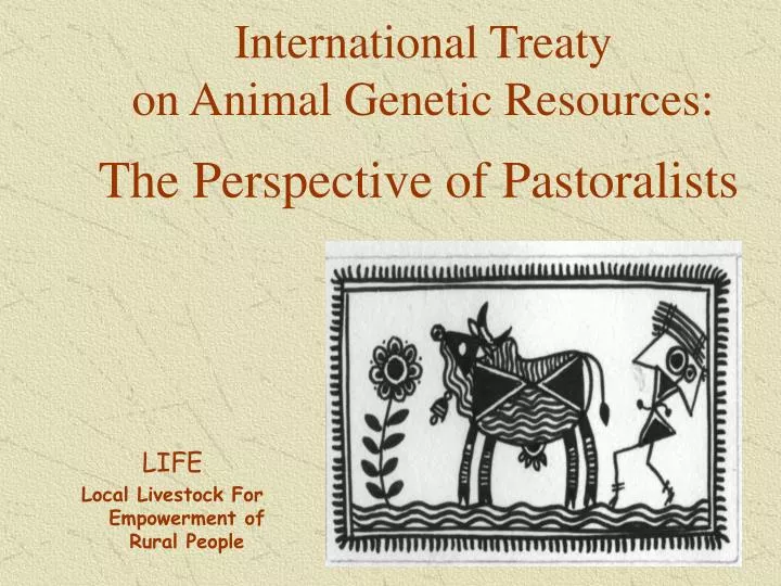 international treaty on animal genetic resources