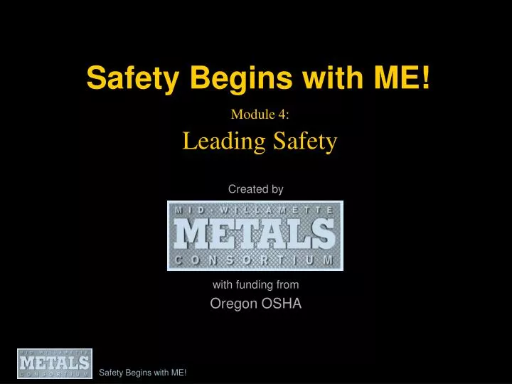 module 4 leading safety