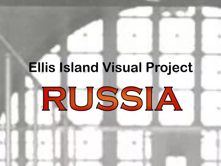 ellis island visual project