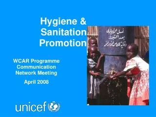 Hygiene &amp; Sanitation Promotion