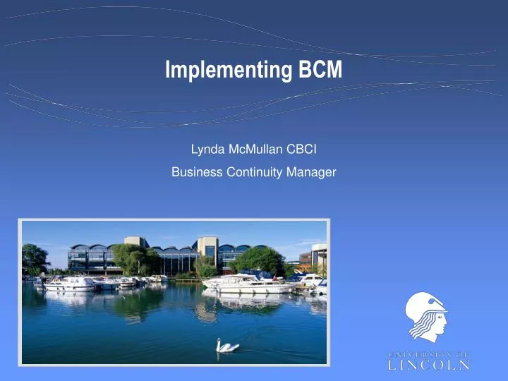implementing bcm