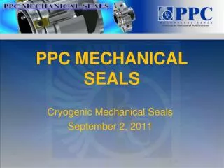 PPC MECHANICAL SEALS
