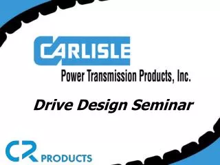 Drive Design Seminar