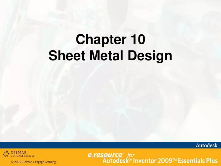 chapter 10 sheet metal design