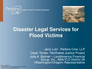 Disaster Legal Services for Flood Victims