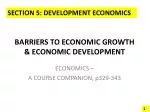 PPT - Chapter 1 Lecture -Introducing Economic Development: A Global Perspective PowerPoint ...