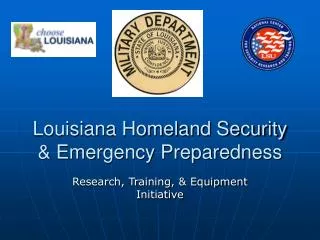 Louisiana Homeland Security &amp; Emergency Preparedness