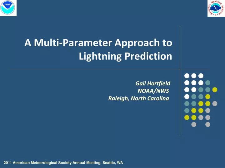a multi parameter approach to lightning prediction