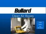 Clean Air Boxes - slide 1