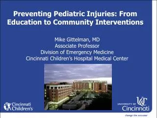 Preventing Pediatric Injuries: From Education to Community Interventions