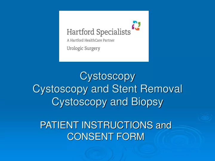 cystoscopy cystoscopy and stent removal cystoscopy and biopsy