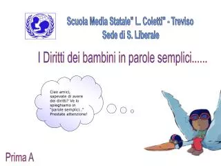 Scuola Media Statale&quot; L. Coletti&quot; - Treviso Sede di S. Liberale