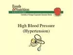 High Blood Pressure (Hypertension)