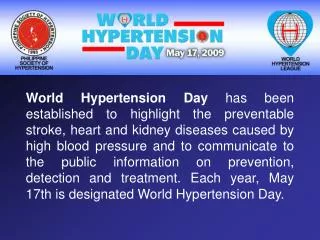 The Hypertension Epidemic