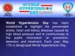 The Hypertension Epidemic - slide 1