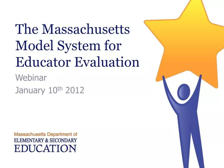 the massachusetts model system for educator evaluation