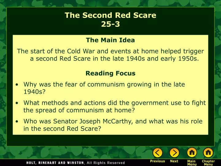 the second red scare 25 3