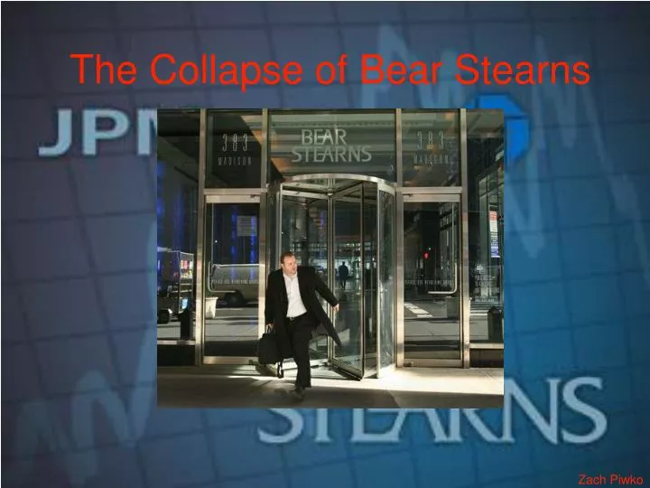 the collapse of bear stearns