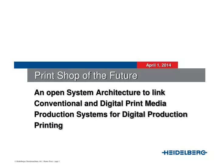 print shop of the future