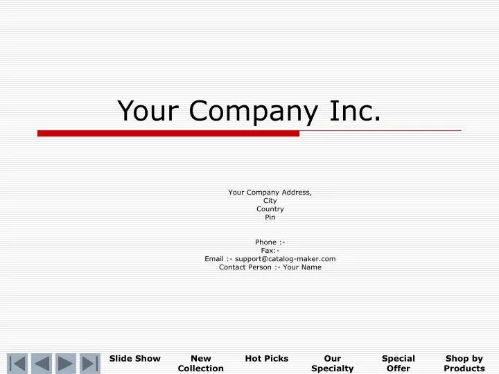 your company inc