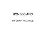 HOMECOMING - slide 1